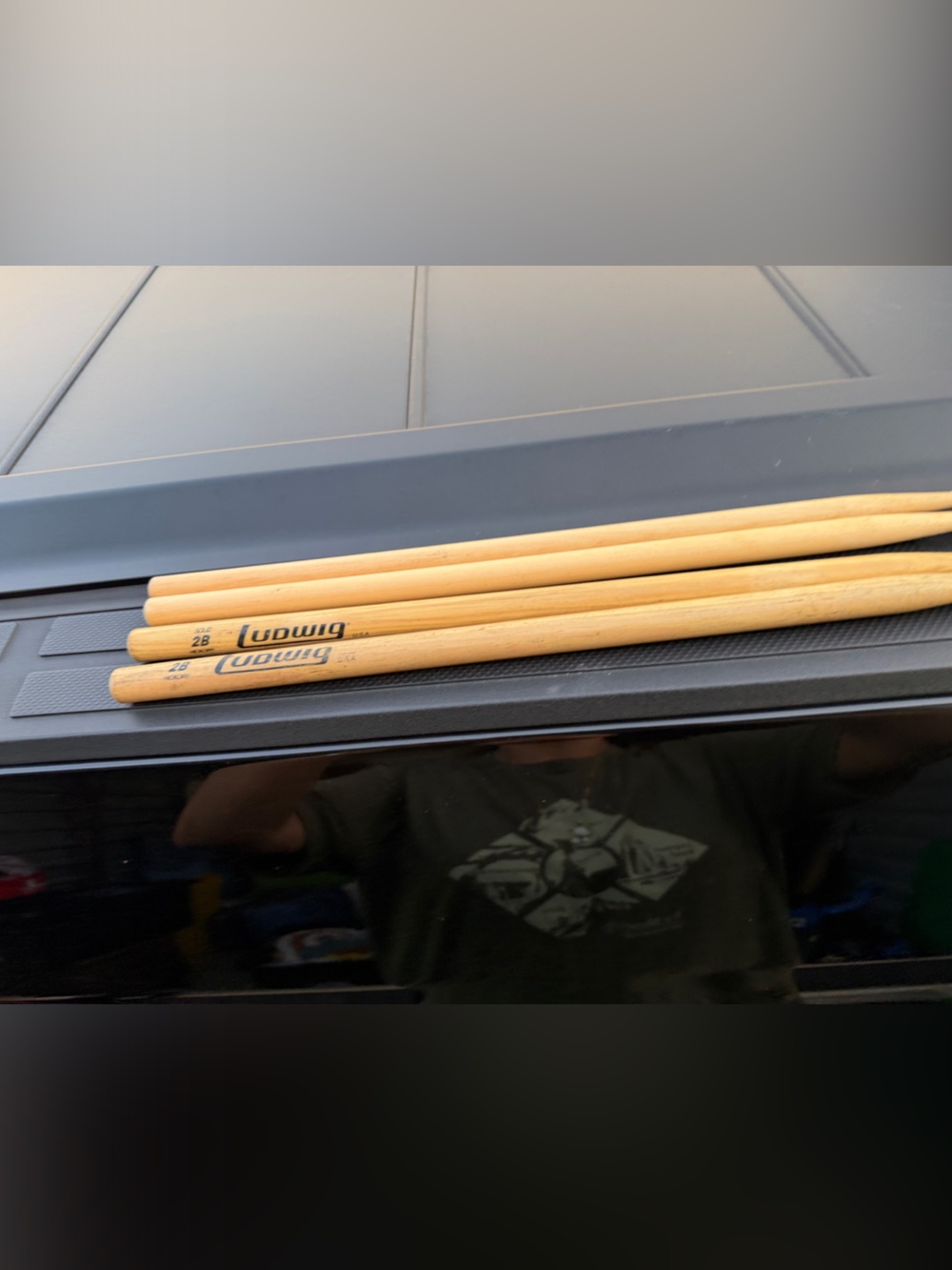 Solid Natural Wood Drumsticks in Light Wood
